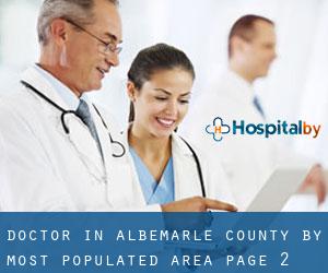 Doctor in Albemarle County by most populated area - page 2