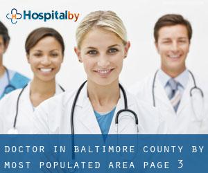 Doctor in Baltimore County by most populated area - page 3