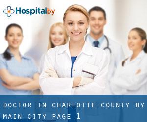 Doctor in Charlotte County by main city - page 1
