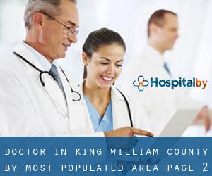 Doctor in King William County by most populated area - page 2