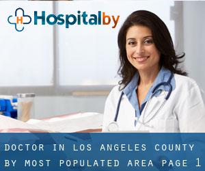 Doctor in Los Angeles County by most populated area - page 1