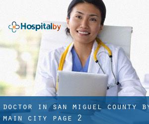Doctor in San Miguel County by main city - page 2