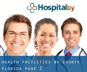 health facilities by County (Florida) - page 2