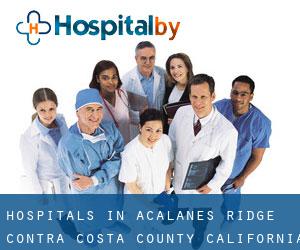 hospitals in Acalanes Ridge (Contra Costa County, California)
