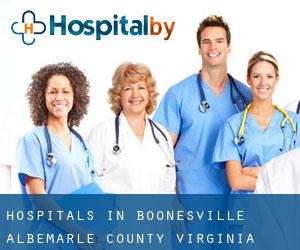 hospitals in Boonesville (Albemarle County, Virginia)