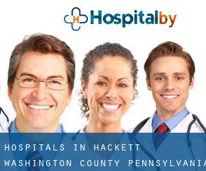 hospitals in Hackett (Washington County, Pennsylvania)