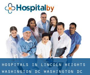 hospitals in Lincoln Heights (Washington, D.C., Washington, D.C.)