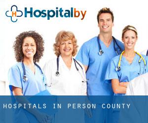 hospitals in Person County