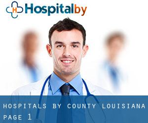 hospitals by County (Louisiana) - page 1