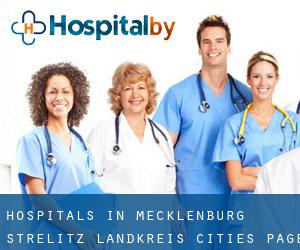 hospitals in Mecklenburg-Strelitz Landkreis (Cities) - page 1